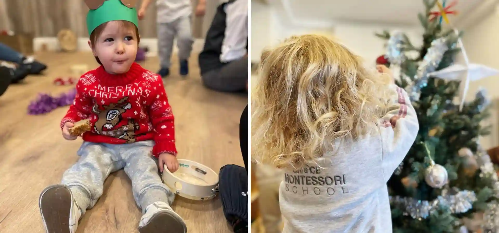 Navidad en la escuela infantil Montessori